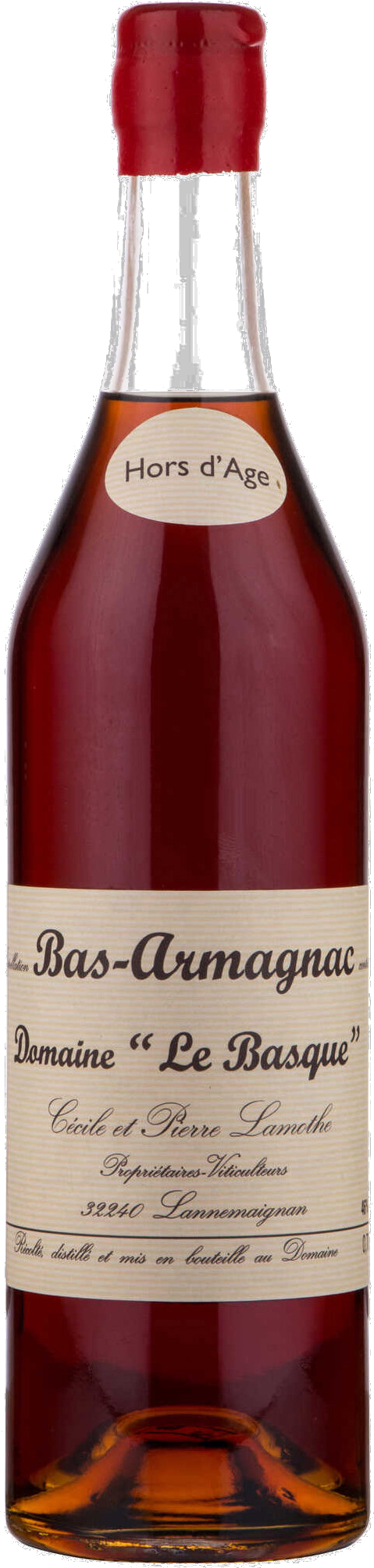 Bas-Armagnac Domaine “Le Basque” 2000
