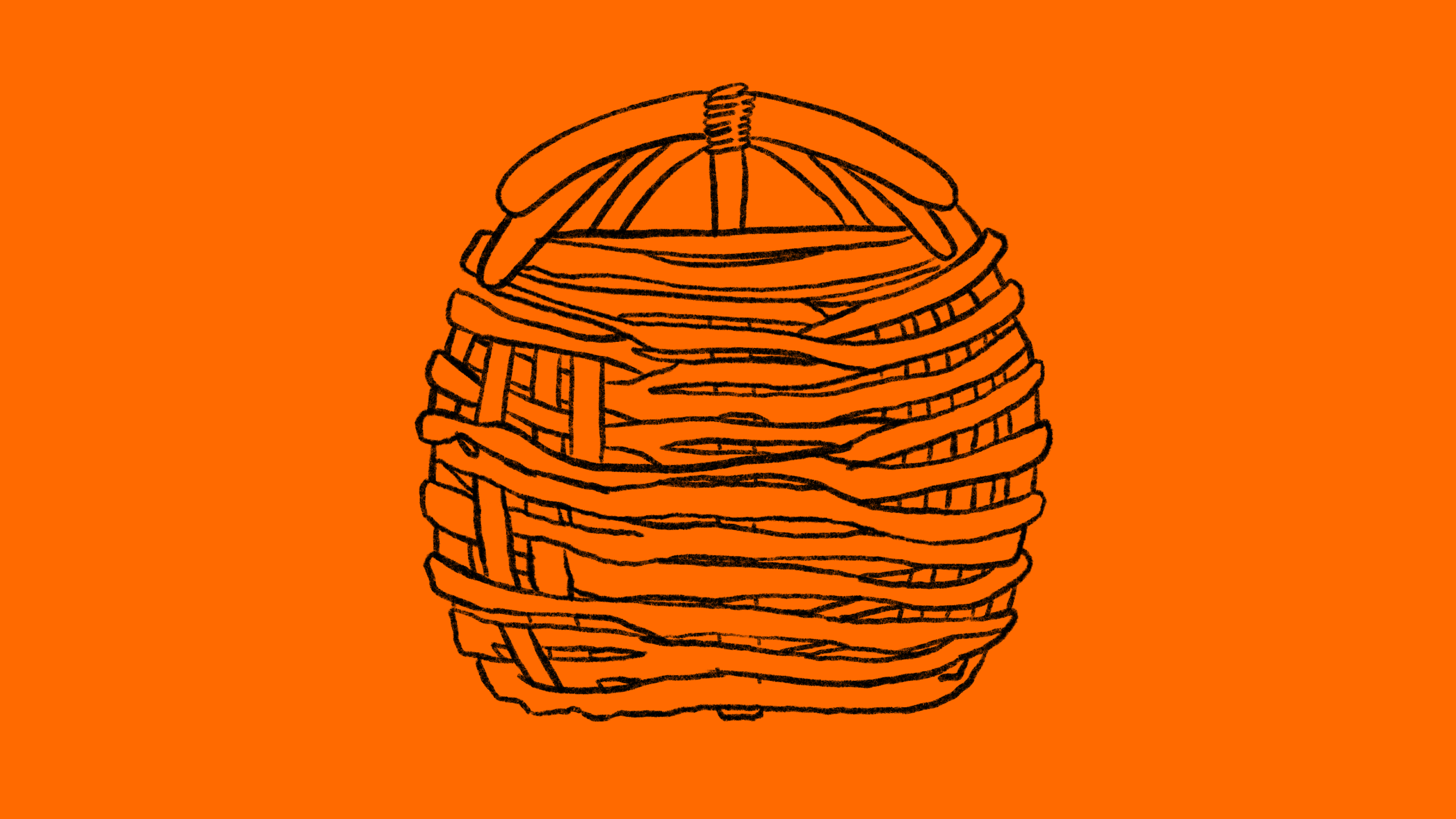 The word for ribcage is called the “breast basket.”