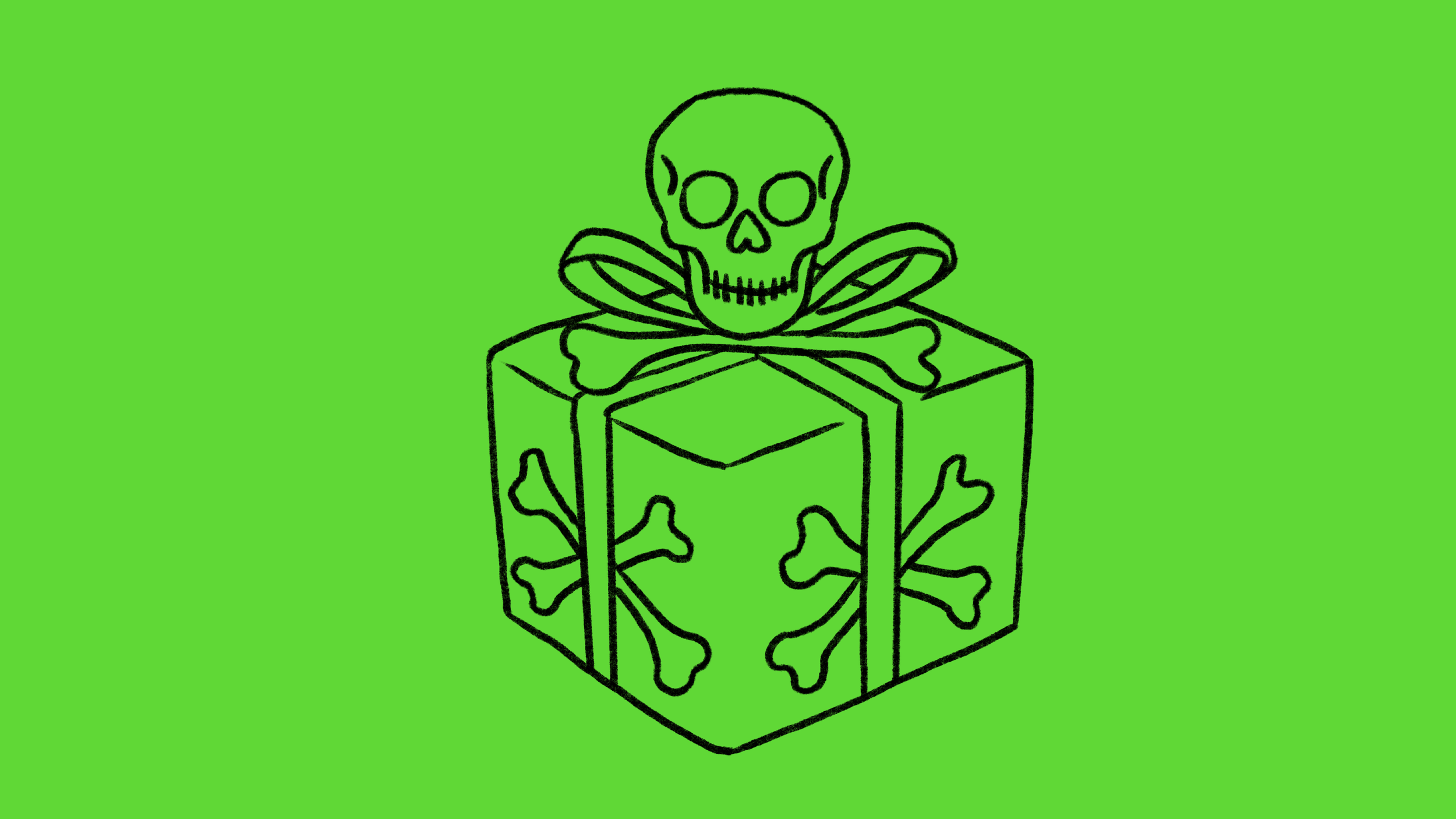 The word for poison is “gift” which can be confusing.