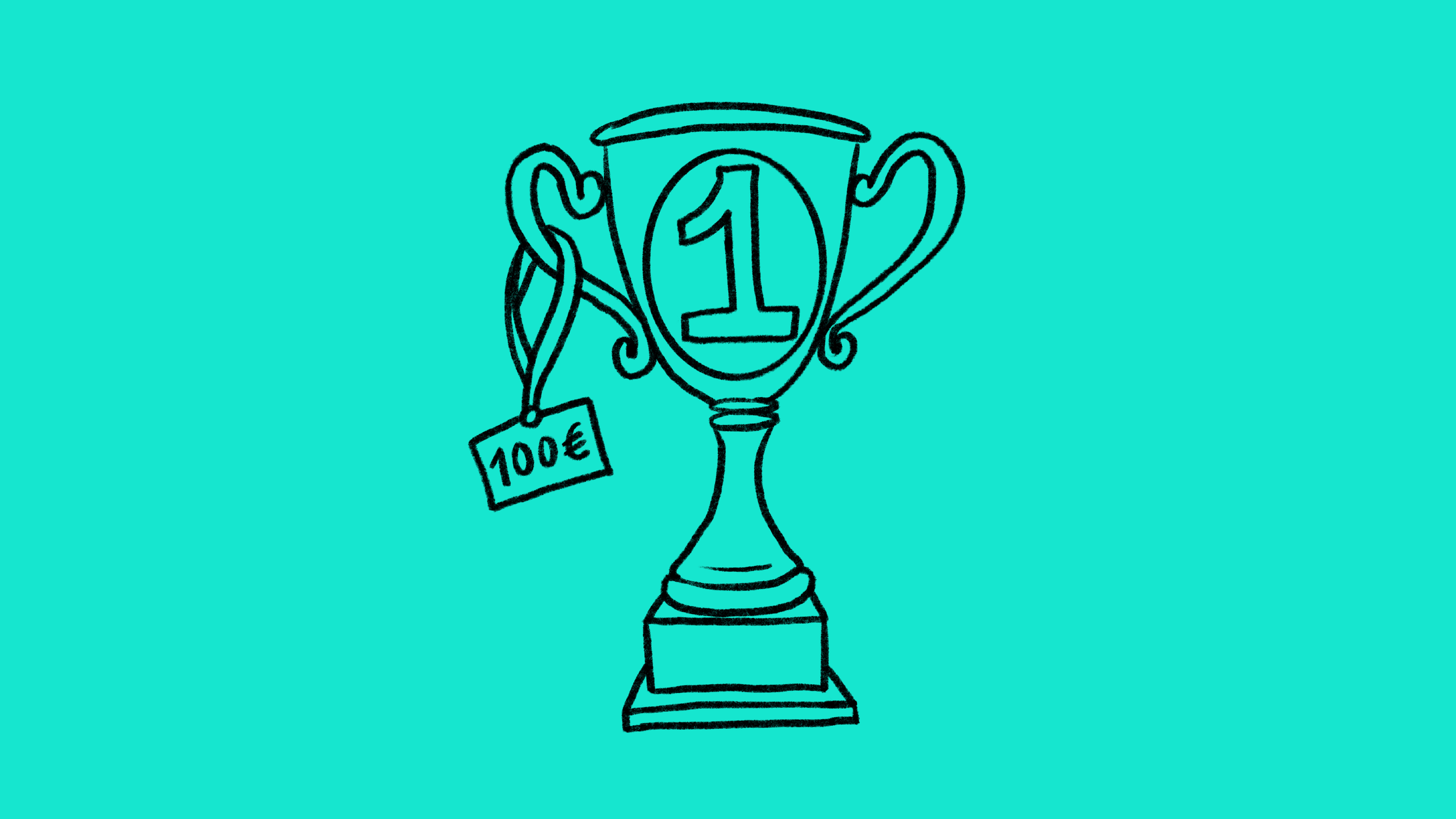 The word for prize and price are also the same. German is so precise, they say…