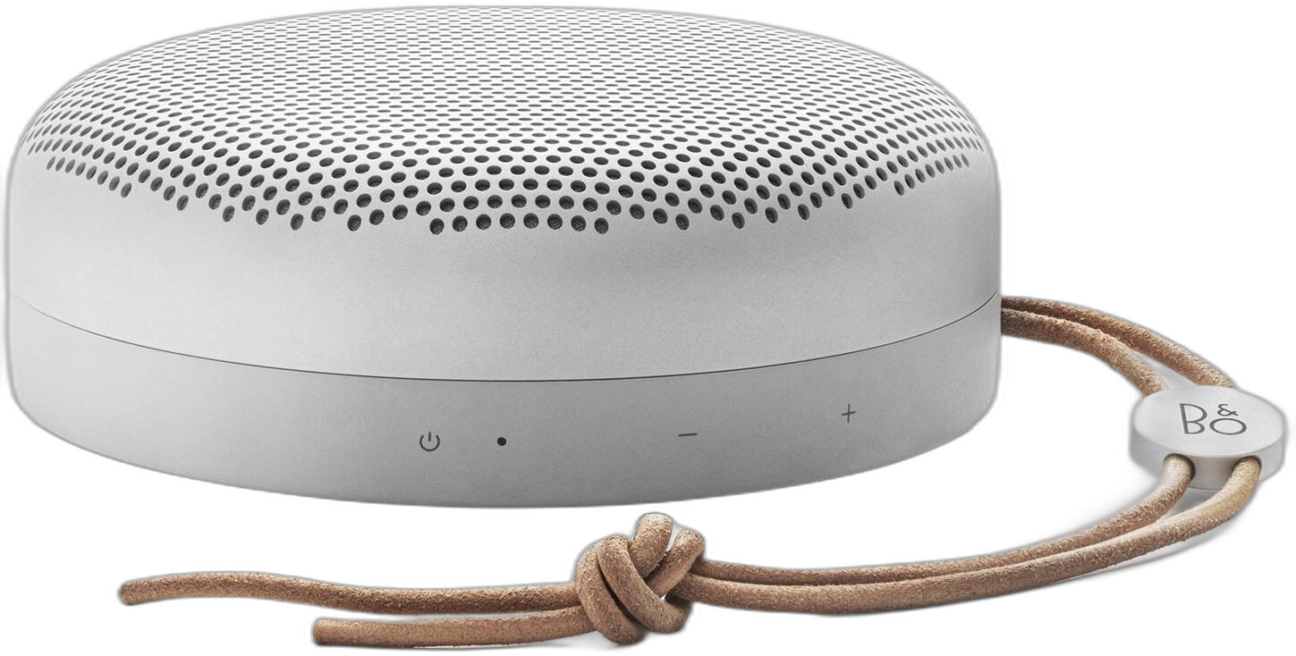 The Beolit 15 I keep in the bathroom.