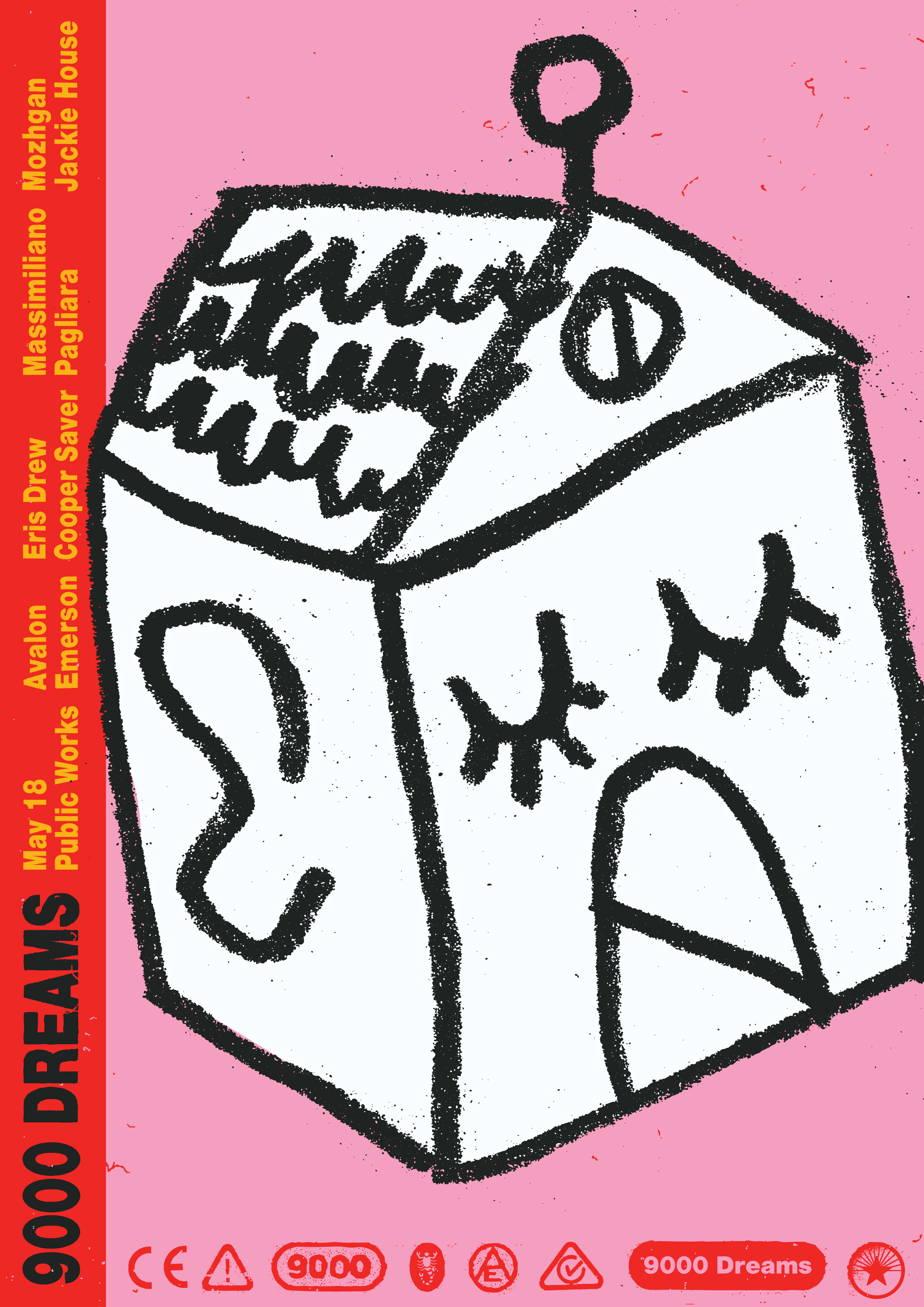 Avalon Emerson, Eris Drew, Cooper Saver, Massimiliano Pagliara, Mozhgan, Jackie House - 18 May at Public Works