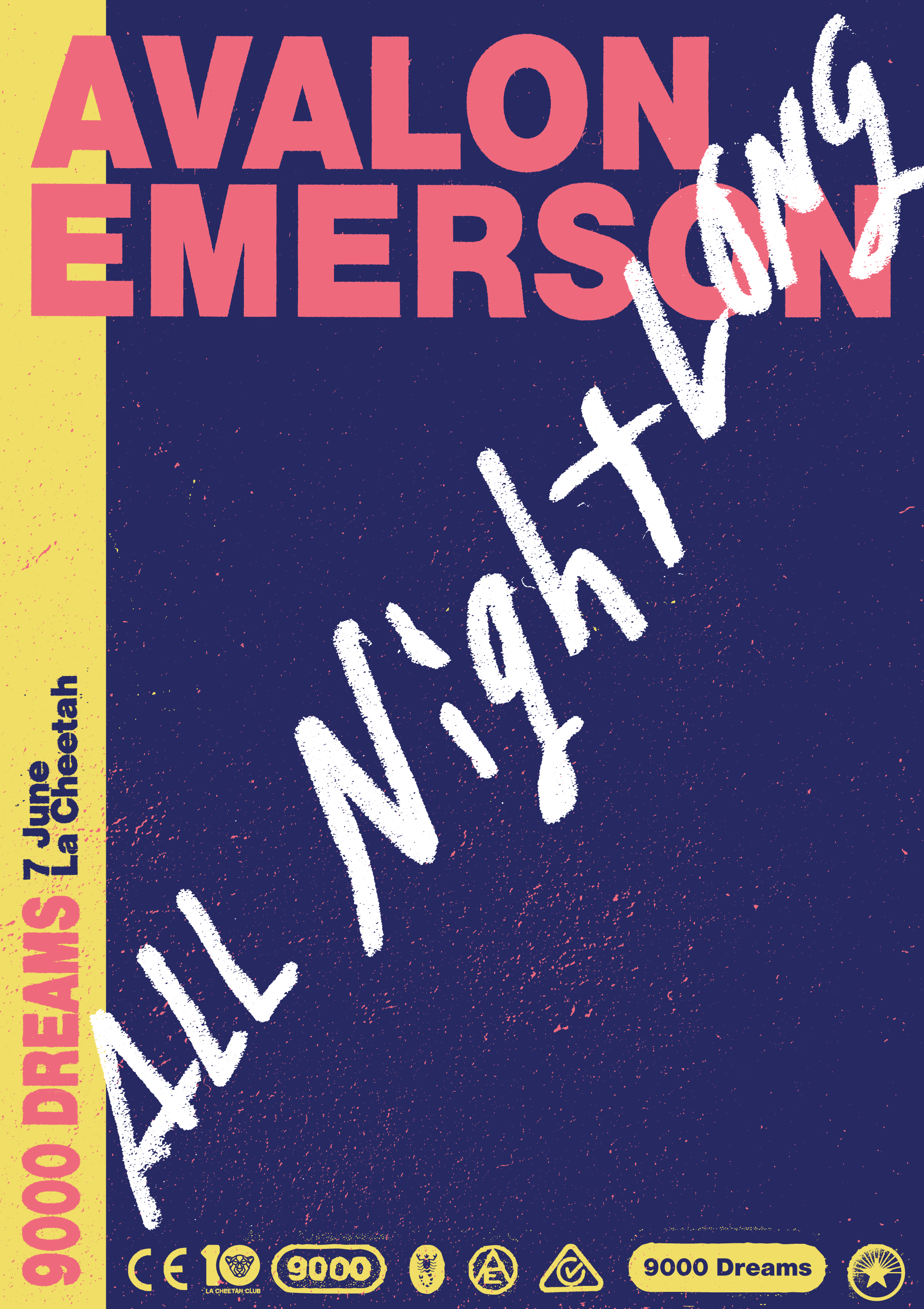 Avalon Emerson - 7 June at La Cheetah