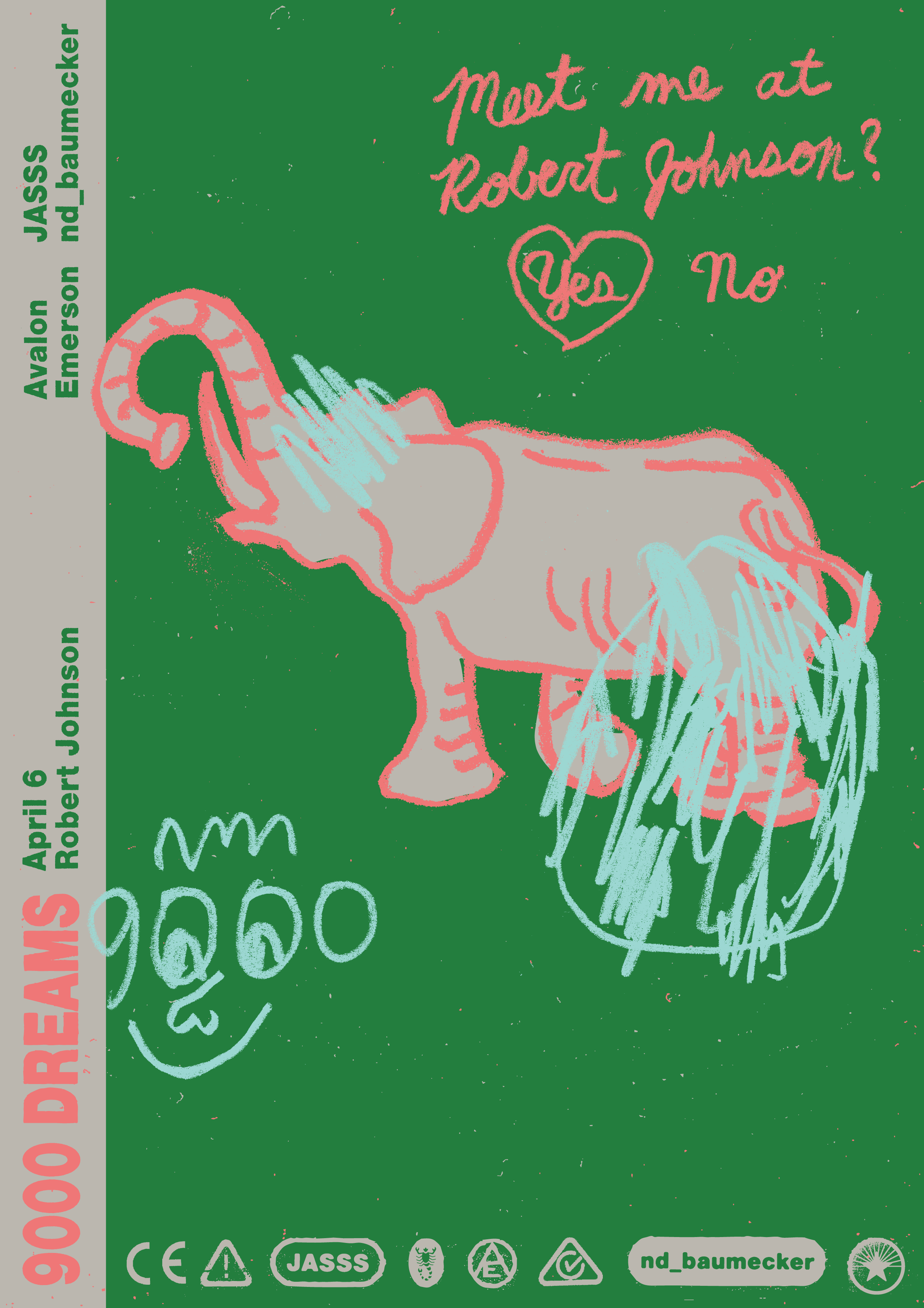 Avalon Emerson, JASSS, nd_baumecker - 6 April at Robert Johnson