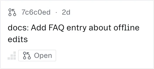 An open patch.