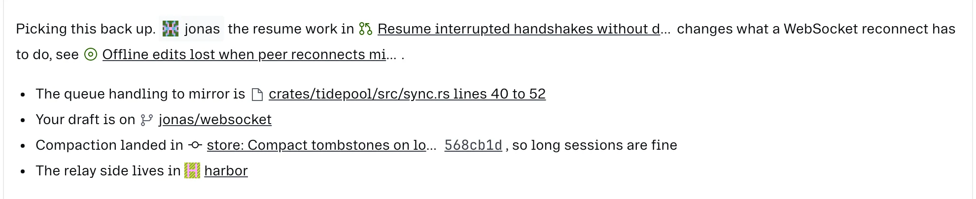 Every kind of reference, rendered.
